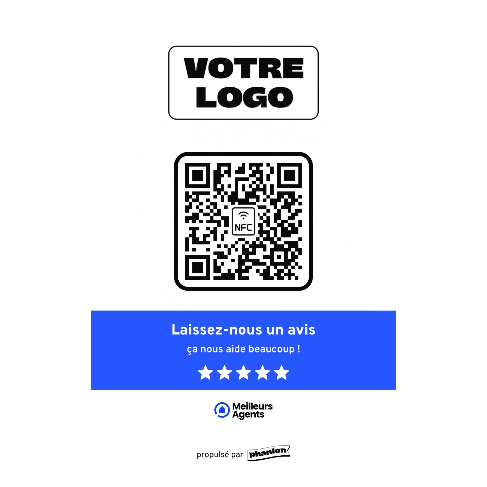Aperçu de votre plaque avis meilleurs agents bandeau led