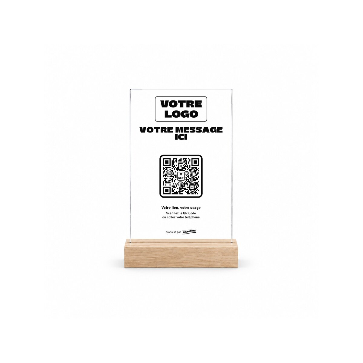 Plaque personnalisée sur mesure