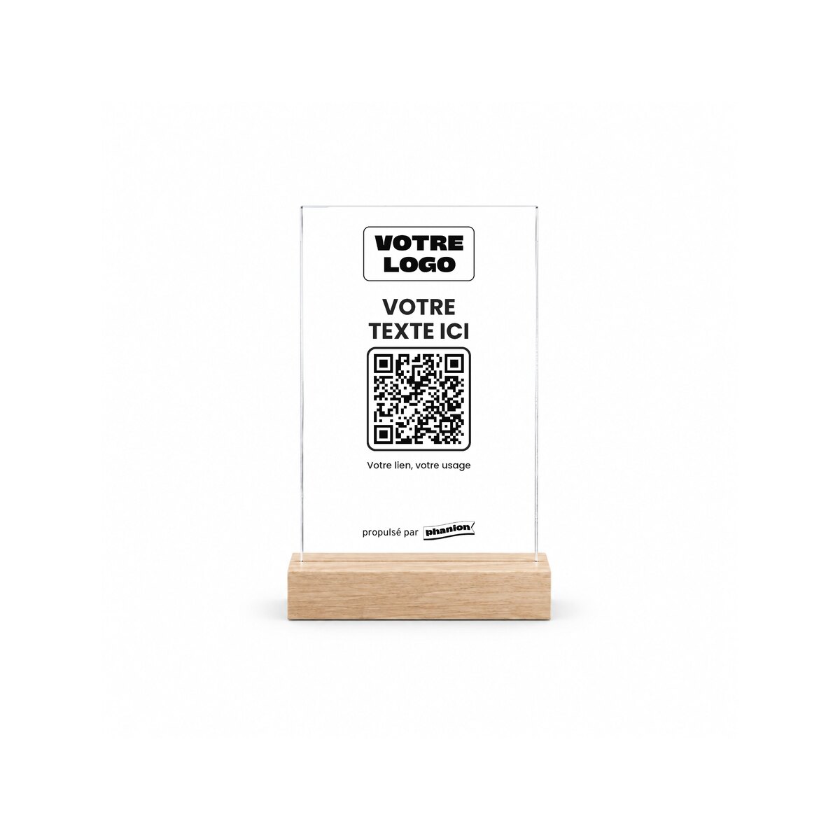 Plaque personnalisée sur mesure